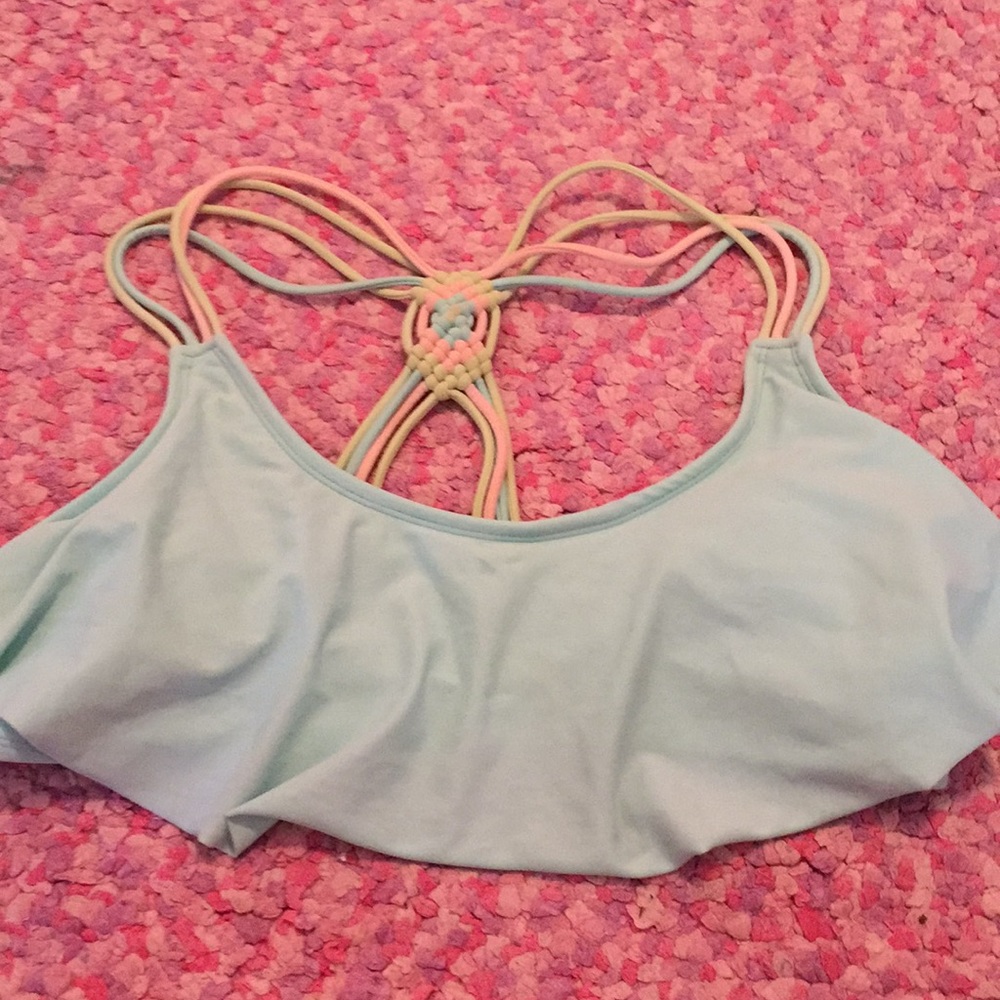 strappy bathing suit